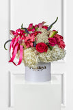 Love and Heart Luxe Fresh Petal Box: Romantic Radiance in Every Bloom