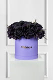 Black Rose Galore Luxe Silk Petal Box