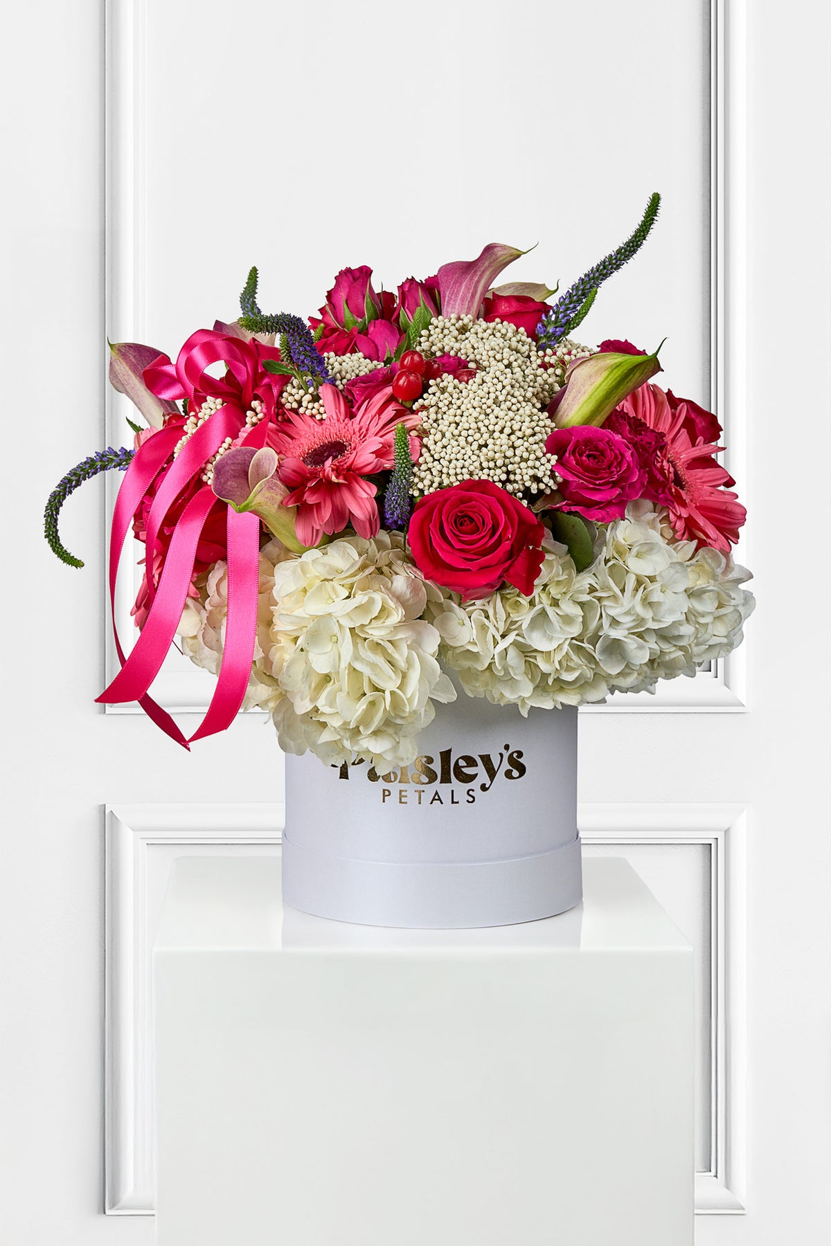 Love and Heart Luxe Fresh Petal Box: Romantic Radiance in Every Bloom