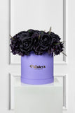 Black Rose Galore Luxe Silk Petal Box